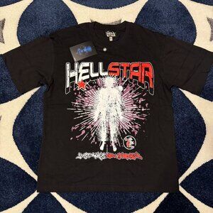 Hellstar Makes You Stronger Black T-Shirt Men’s Size Large
